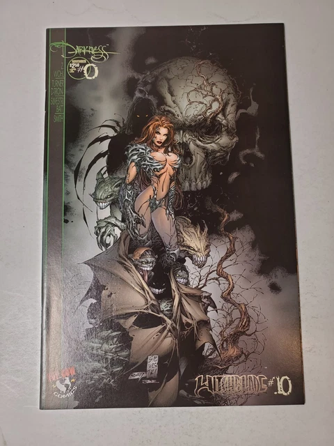 Witchblade #10 Darkness #0 1996 Top Cow Variant 1st Jackie Estacado NM see pics