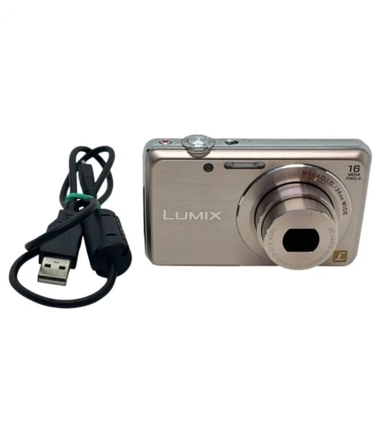 PANASONIC LUMIX DMC FH5 Pink Gold Compact Camera with