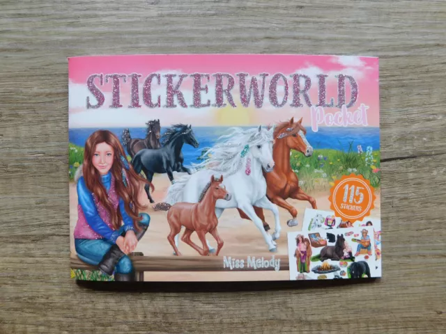 Miss Melody - Stickerworld Pocket, 115 Sticker -  Neuwertig & unbenutzt!