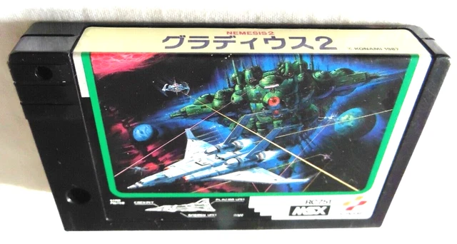 Nemesis + Manuel RC742 Sur Sony MSX/MSX2 - Jeu Vidéo Authentique Bon état