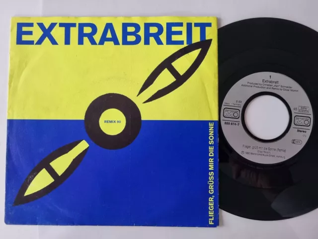 Extrabreit - Flieger, grüss mir die Sonne REMIX 7'' Vinyl Germany