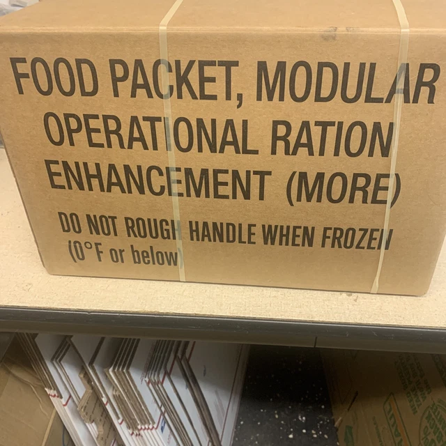 1 CASE 2024 date MOREModular Operational Ration Enhancement Hot