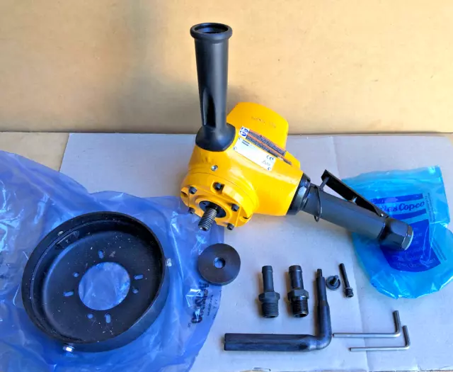 Atlas Copco Pneumatic Vertical Grinder LSS64 S060-C15 6000RPM, 2.2kW Made Sweden