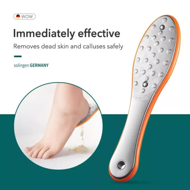 Double Sided Foot File Feet Rasp Pedicure Scrubber Hard Dead Skin Callus Remover