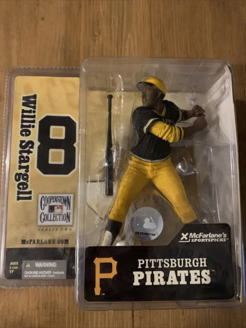 Mcfarlane Cooperstown Collection Series 2 Willie Stargell Pirates Figure