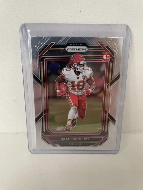 2022 Panini Prizm Isiah Pacheco Rookie Card 352 Chiefs RC