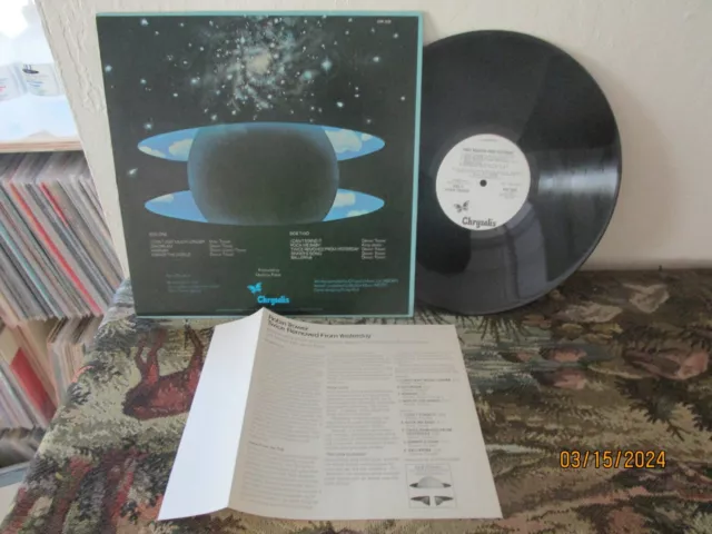 Robin Trower - Twice removed from yesterday - LP promo with insert sticker hype 2