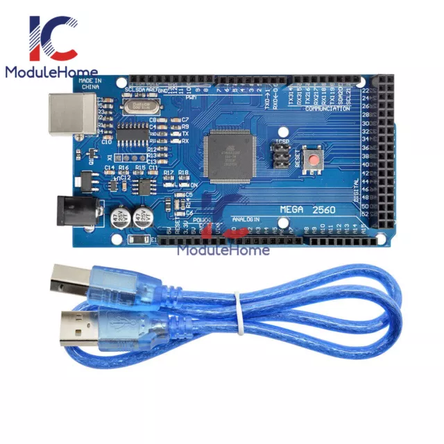 R3 CH340 ATMEGA 2560 Microcontroller Board Atmega2560-16AU Mega2560 For ...