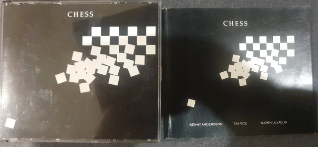 Tim Rice Chess CHESS CD BENNY Andersson, Tim Rice & Björn Ulvaeus Anders Eljas Music ...