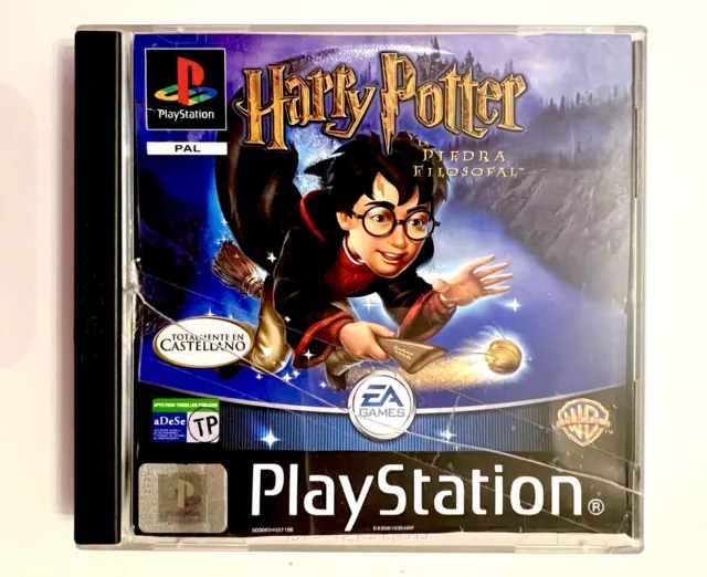 Harry Potter Piedra Filosofal Playstation 1 Pal Completo Psx Ps1