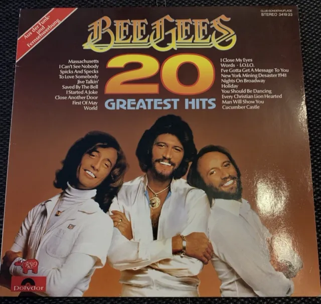 Bee Gees - 20 Greatest Hits - Vinyl LP