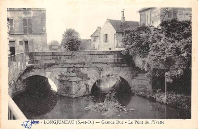 91 - LONGJUMEAU - SAN48020 - Grande Rue - Le Pont de l'Yvette