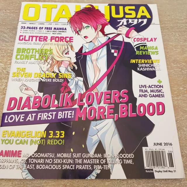 OTAKU USA Magazine APRIL 2020 Manga Reviews COSPLAY GAMES Anime