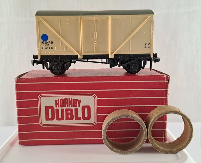 HORNBY DUBLO 4300 Blue Spot Fish Van 'Insul-Fish 12T E87231', OO Gauge ...
