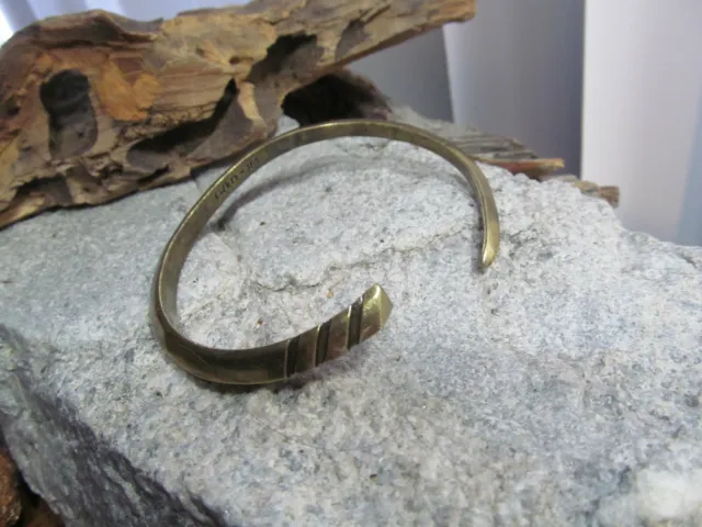 G&M x JM Giles & Brother Brass Boho Arrow Cuff Bracelet