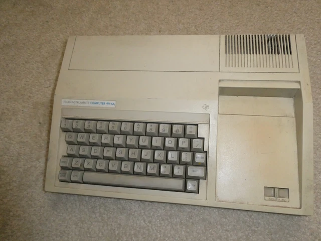 VINTAGE TEXAS INSTRUMENTS TI 99/4A Computer Model PHCOO4A #2 $45.00 ...