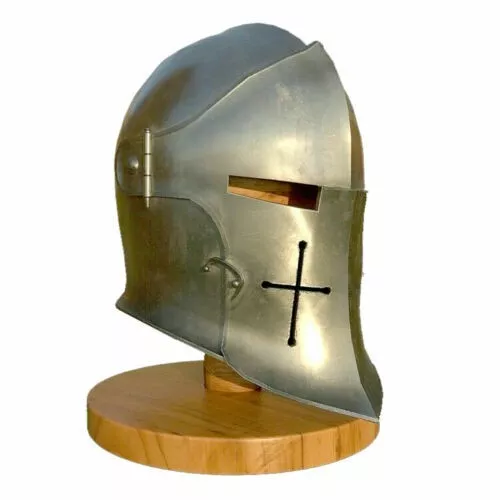 Medieval Knight Armor Crusader New Templar Helmet Helm with liner Black Friday