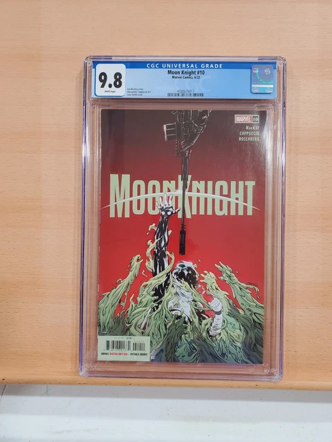 2022 Marvel Moon Knight #10 1st Full App of Rutherford Winner CGC 9.8