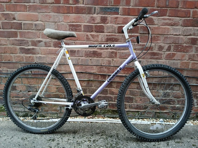 1988 MUDDY FOX Courier 21 Inch Mountain Bike Tange Frame