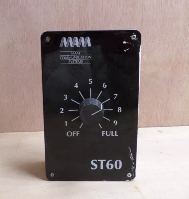 MAM Communication Systems ST60 citofono/PA altoparlante negozio scatola controllo volume