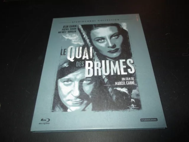 RARE BLU-RAY DIGIBOOK "QUAI DES BRUMES" Jean GABIN, Michel SIMON, Michele MORGAN
