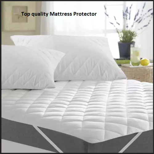 Extra tief sitzende Matratzenschoner Steppbett Topper Bezug Single Double King