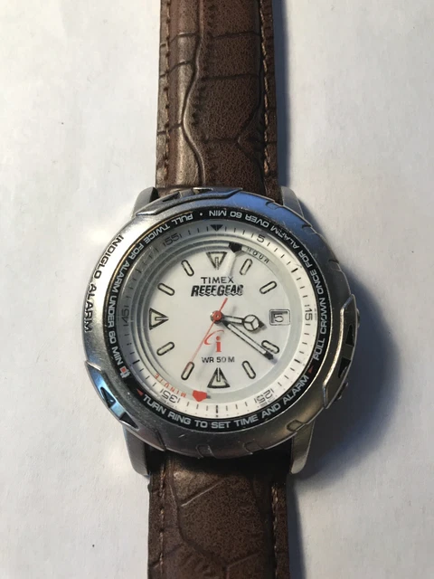 Timex reef gear deals indiglo wr 50m