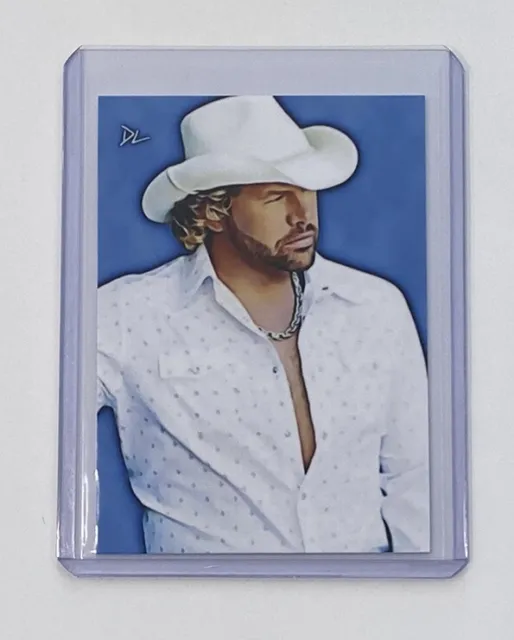 TOBY KEITH LIMITED Edition Artist Signed 1961-2024 Memorial Card 7/10 ...