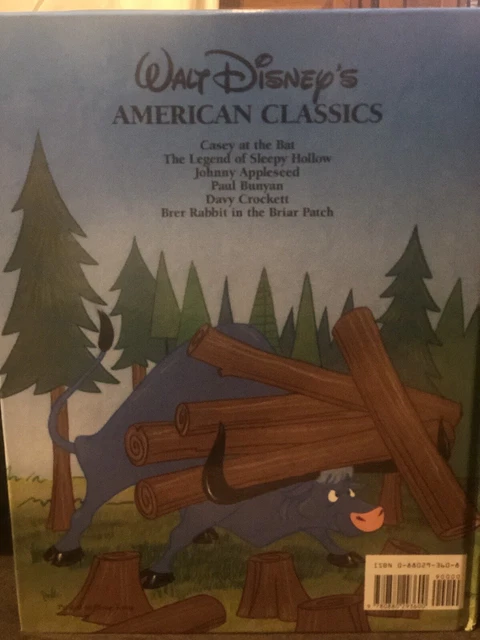 WALT DISNEY’S PAUL Bunyan Walt Disney Classics Books 1989 £11.15 ...