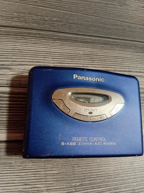 Panasonic RQ-X11 Walkman Noir – En Panne – Pour Pièces Détachées