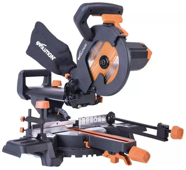 Sierra de mitra deslizante multimaterial Evolution R210SMS 110V 210 mm Pro (048-0002A)