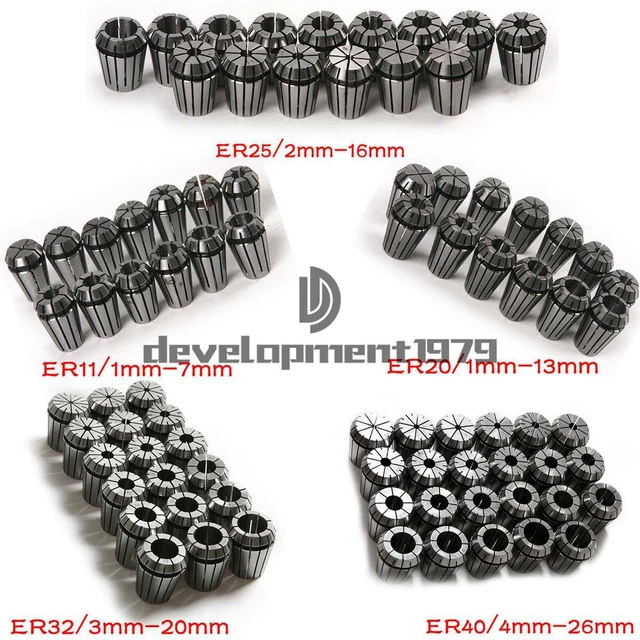 1Pcs ER11 Precision Spring Collet Set Milling Lathe CNC Chuck Bit Holder Tool