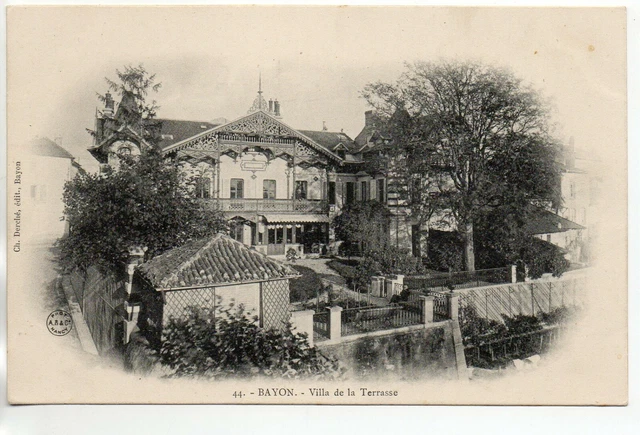BAYON - Meurthe et Moselle - CPA 54 - Villa de la Terrasse