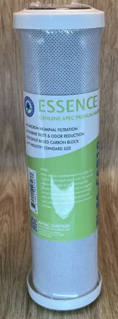 Filtro de agua de carbono APEC WATER genuino APEC premium FI-ES-CAB10 10"" coco
