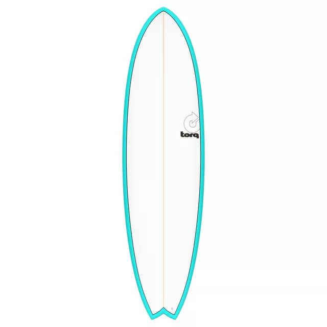 Planche de Surf torq epoxy tet 7.2 Mode fish Bleu Pinline
