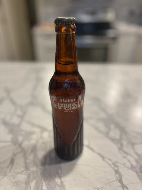 Vintage Crush Brown Bottle/Full And Sealed/Never Opened!!