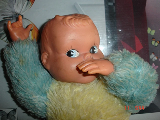 Ours peluche ancien 1950 1960 - Jeux & Jouets