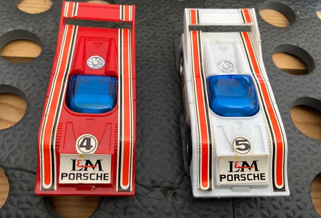 Vintage Speedking Hot Track Road Racing Race Track Rare Cars Boxed 3