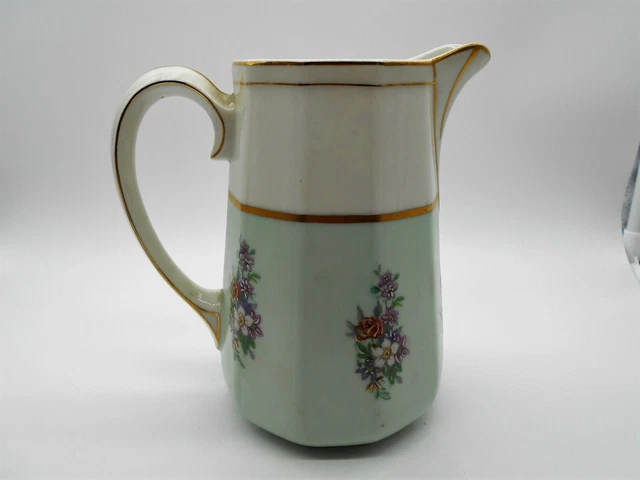 Magnifique Grand Pot A Lait / Pichet En Porcelaine De Limoges