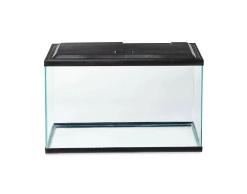 NEW Aqua Culture Aquarium Starter Kit Fish Tank 10 Gallon Water Tank + LED Light 3