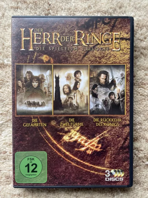 Der Herr der Ringe - Die Spielfilm Trilogie (2012, DVD video)