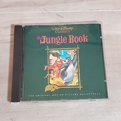 RARE WALT DISNEY Jungle Book Soundtrack Original Motion Picture Green