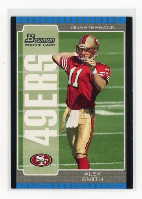 2006 Topps Bowman #114 Alex Smith Rookie Card 49Ers