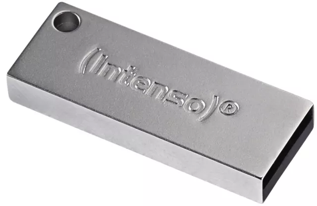 Intenso USB Stick 64GB Speicherstick Premium Line silber USB 3.2 bulk