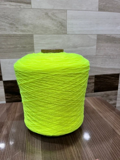 Falak Embroidery Thread type Wool  (Neon Green) Free Shipping