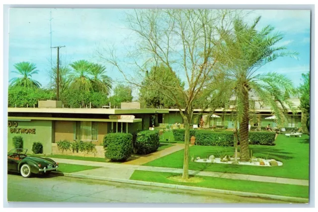 c1960s Indio Biltmore Motel Exterior Roadside California CA Unposted Postcard