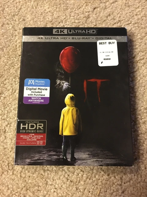 IT (2017) 4K Ultra HD Disc Only No Blu-ray No Digital, Stephen