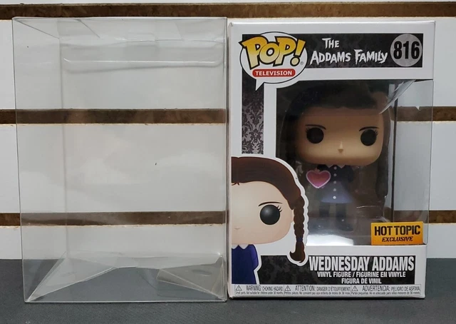 Funko POP! TV: The Addams Family #816 Wednesday w/ Heart - Hot Topic Exclusive