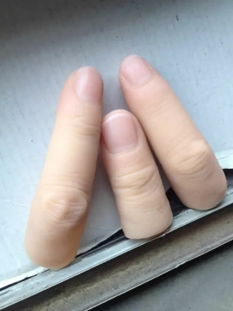 silicone prosthetic fingers finger prosthesis false fingers  finger prostheses