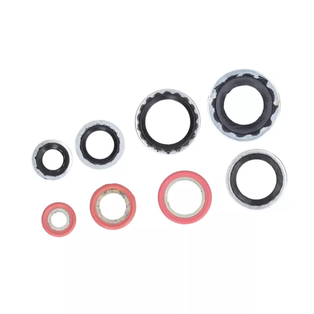 40PCs Air Conditioner System Seal O Ring Air Conditioning Gasket Kit AC Comp